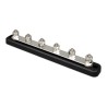 Busbar Victron Energy 150 A, 70 V, 6 conexiones, con cubierta