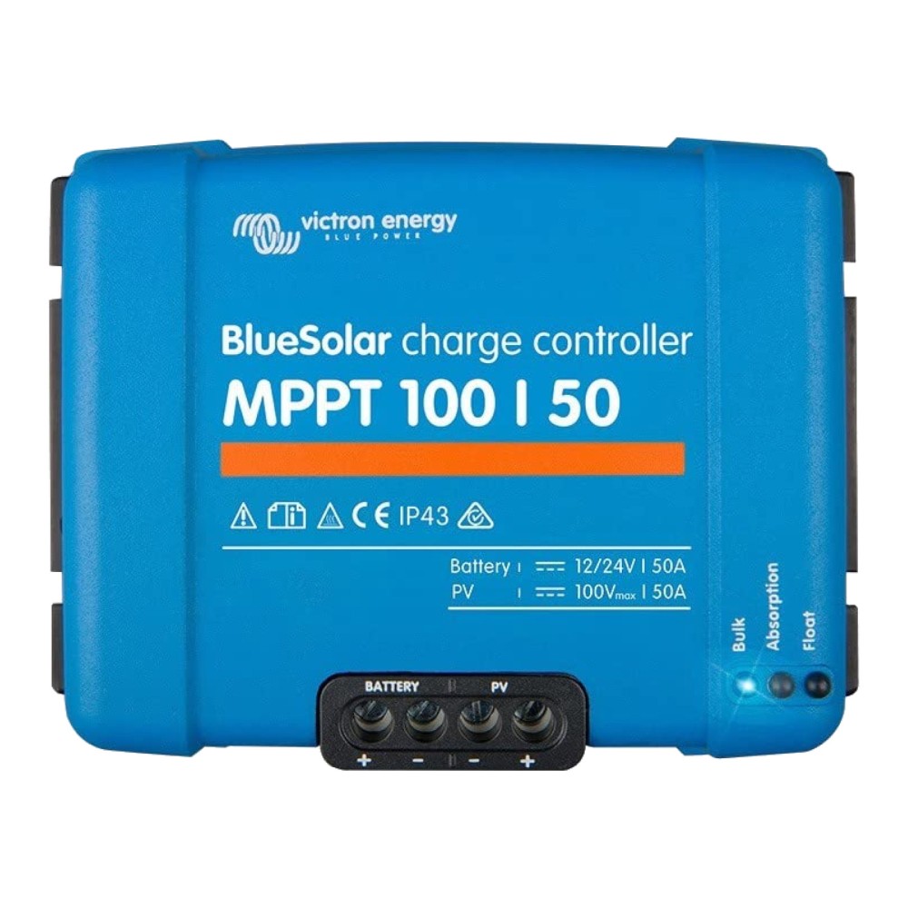Régulateur solaire MPPT Victron Energy BlueSolar 100/50, 50 A