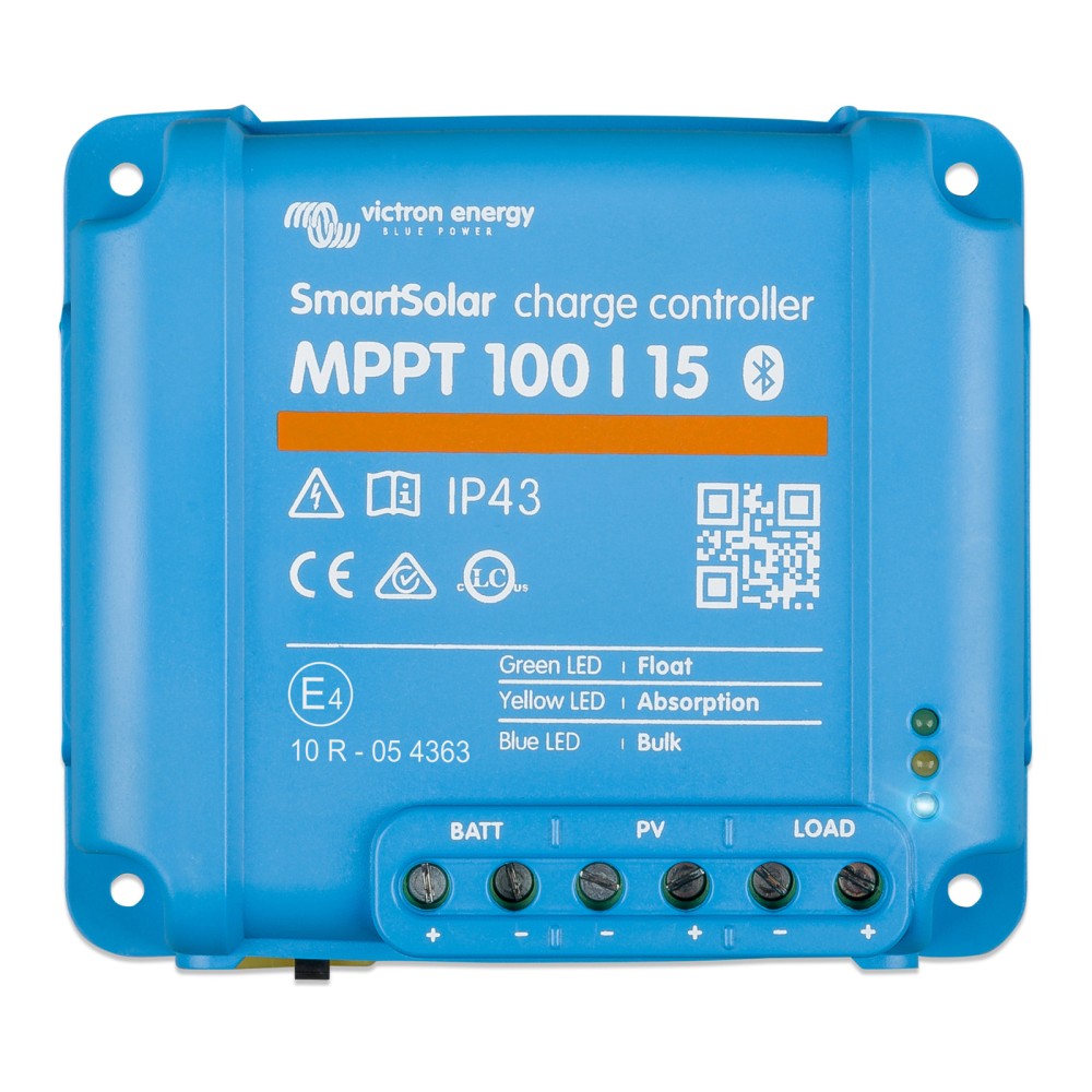 MPPT solar charge controller Victron Energy SmartSolar 100/15, 15 A