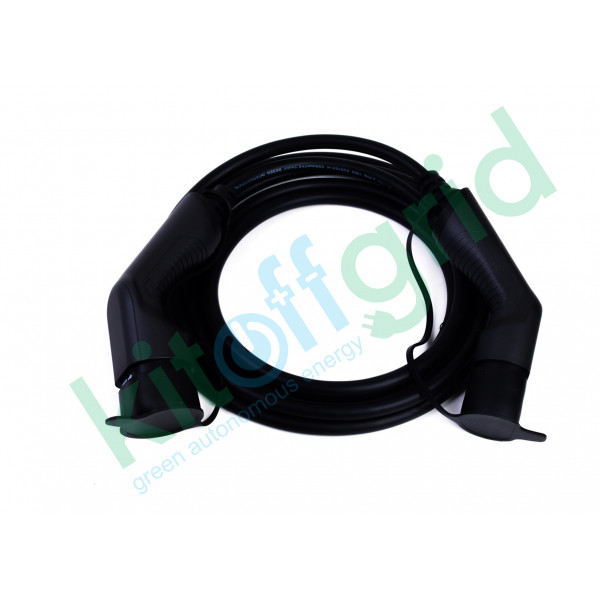 Electric car charging cable Type 2 to Type 2, 32A, 3ph