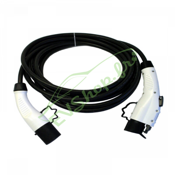 Vhbw Câble de recharge type 2 vers type 2 compatible avec MINI Electric  voiture électrique - 1 phase, 32 A, 7 kW, 10 m