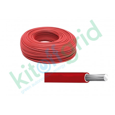 Red Solar Cable 6 mm