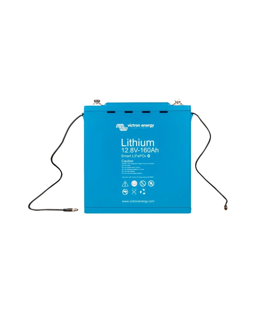 LiFePO4-Lithiumbatterie 12,8 V 160 Ah – Smart