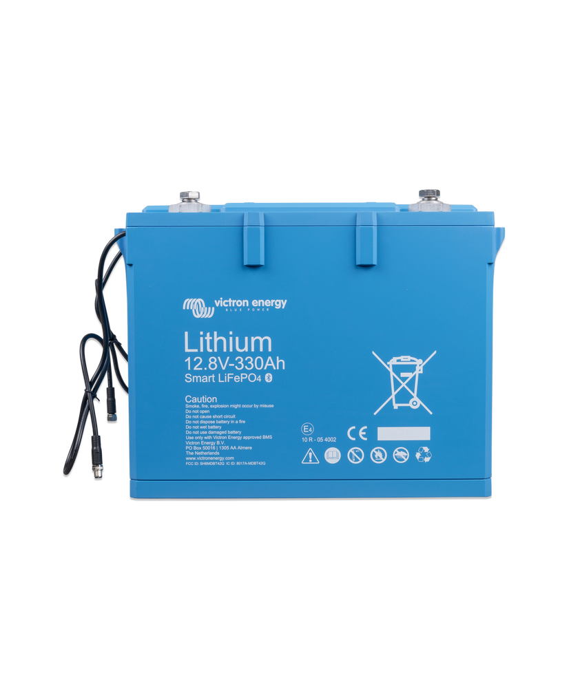 Batteria al litio LiFePO4 12,8 V 330 Ah - Smart