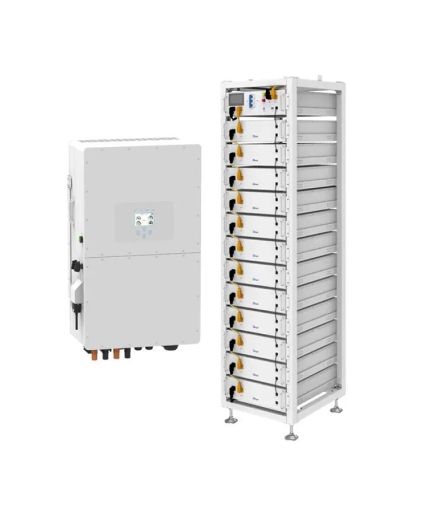 DEYE Wechselrichter 50 kW + Speicher 61,44 kWh LiFePo4 BOS-G