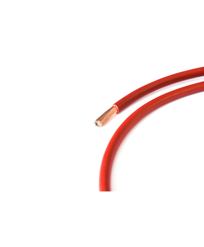 Electric conductor red MYF / H07V-K 70mm2