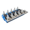 Busbar for connecting 5 CIP100200100 holders (500A)