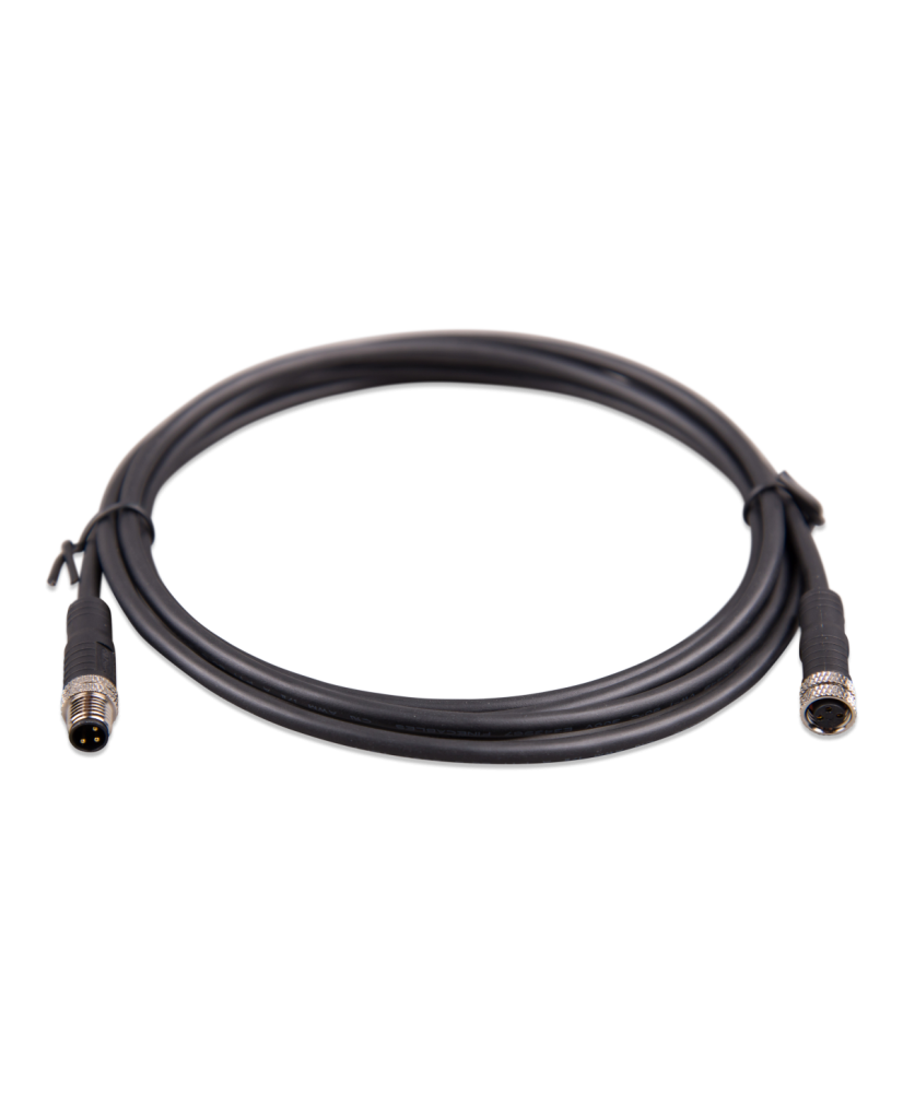M8 circular connector Male/Female 3 pole cable 3m (bag of 2) Victron Energy