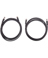 M8 circular connector Male/Female 3 pole cable 3m (bag of 2) Victron Energy
