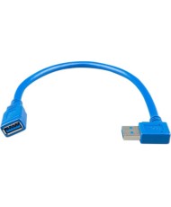 Cable alargador USB 0,3m con un extremo en ángulo recto Victron Energy