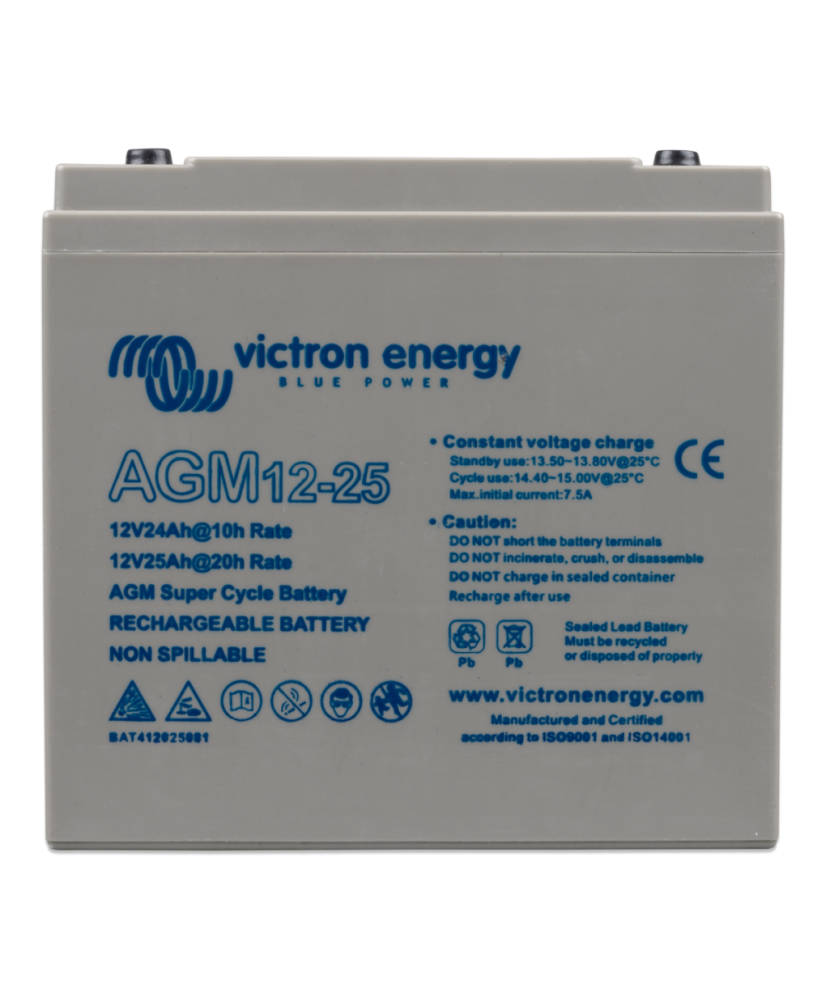 AGM Super Cycle Batterie 12V/25Ah (M5) Victron Energy