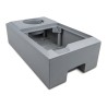 Wall mounted enclosure for Color Control GX and BMV or MPPT Victron Energy