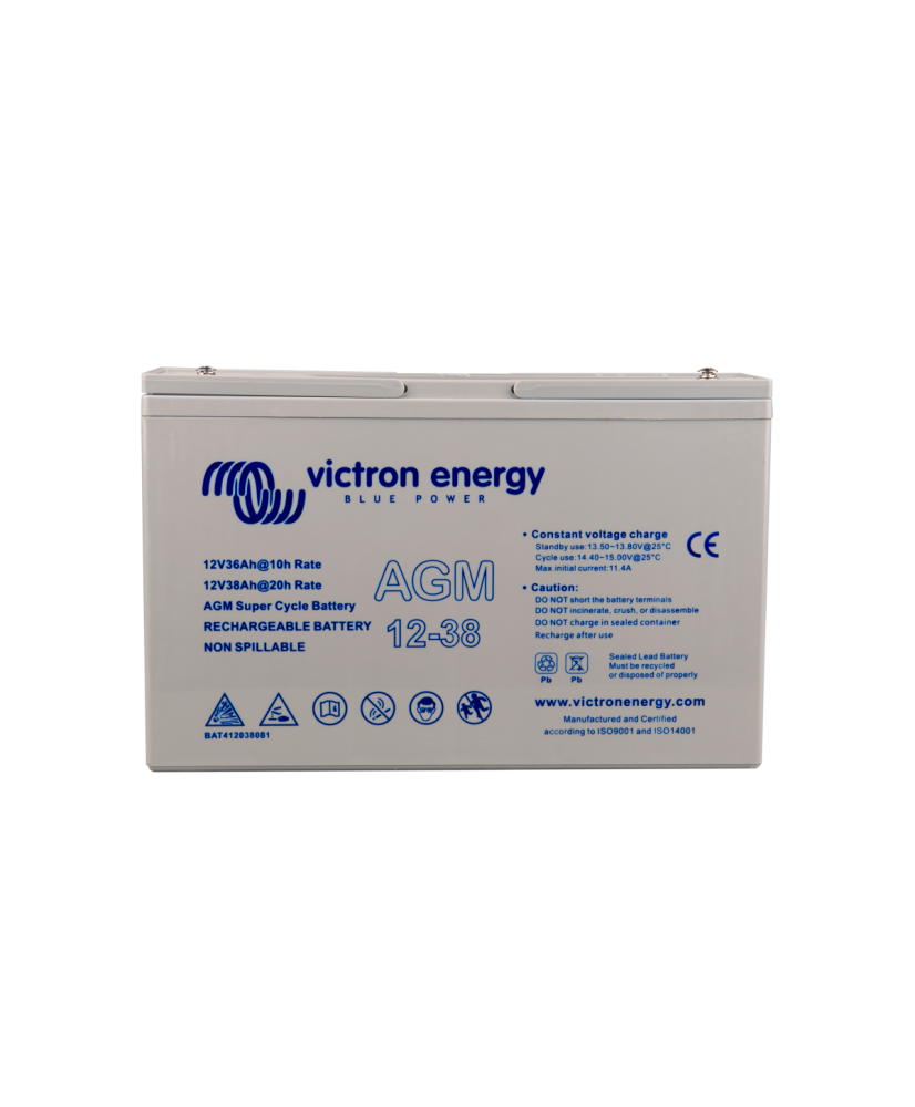 12V/38Ah AGM Super Cycle Battery (M5) Victron Energy