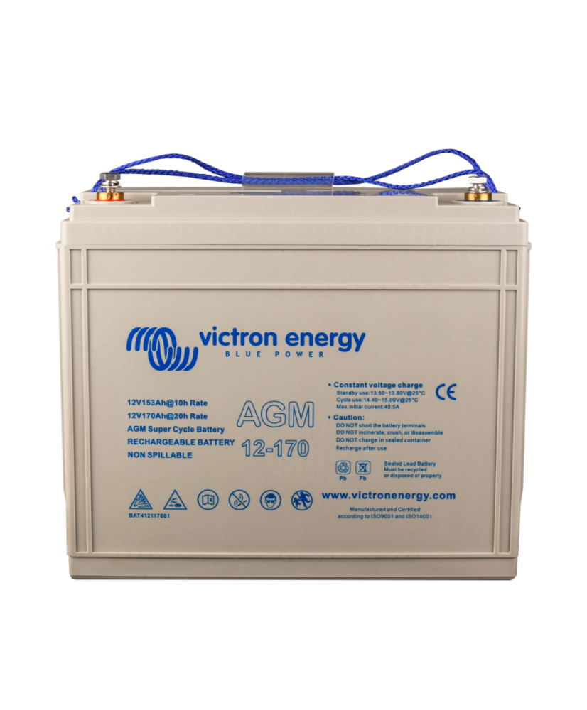 Batteria AGM Super Cycle 12V/170Ah (M8) Victron Energy