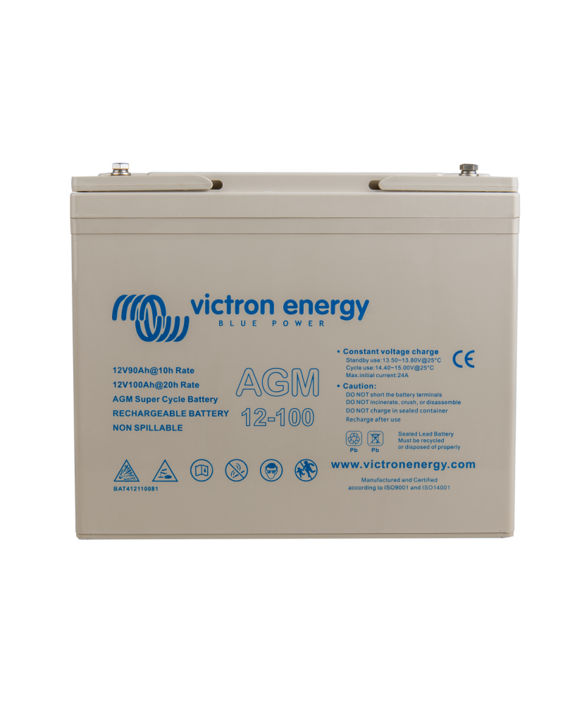 Batteria AGM Super Cycle 12V/100Ah (M6) Victron Energy