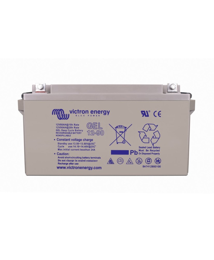 12V/90Ah Gel Deep Cycle Battery Victron Energy