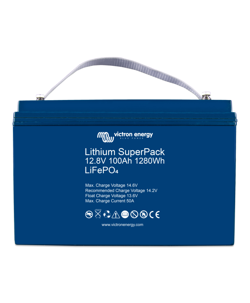 Lithium SuperPack 12,8V/100Ah-a (M8) Victron Energy