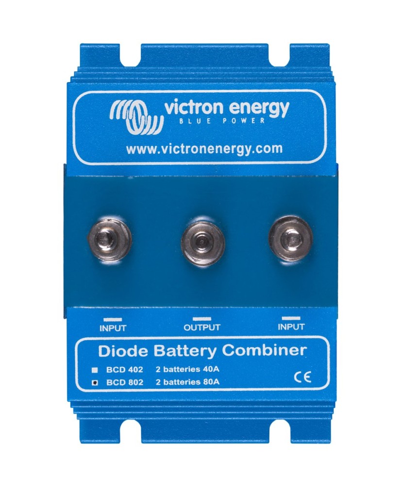 Combinador de baterías de diodos BCD 802 2 baterías 80A Victron Energy