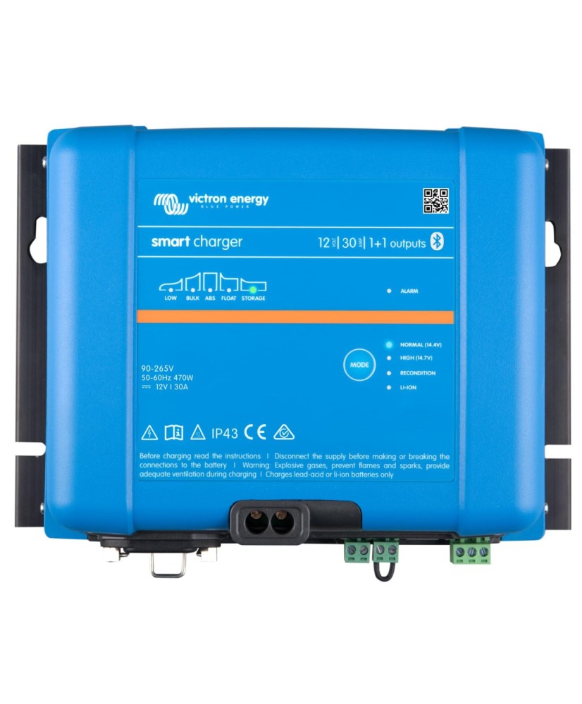Smart IP43 Charger 12/30(1+1) 120-240V Victron Energy