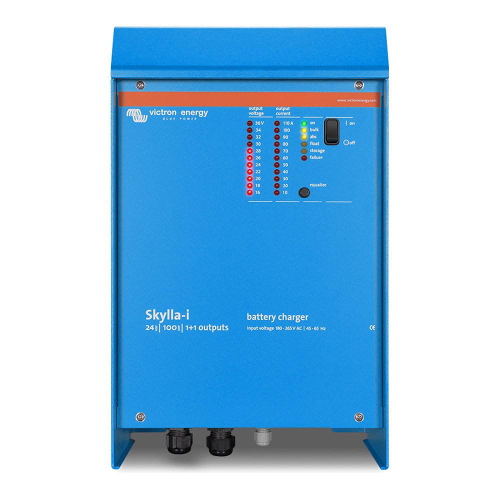 Cargador de baterías Victron Energy Skylla-i, 24 V, 100 A, 230 V, 2 salidas