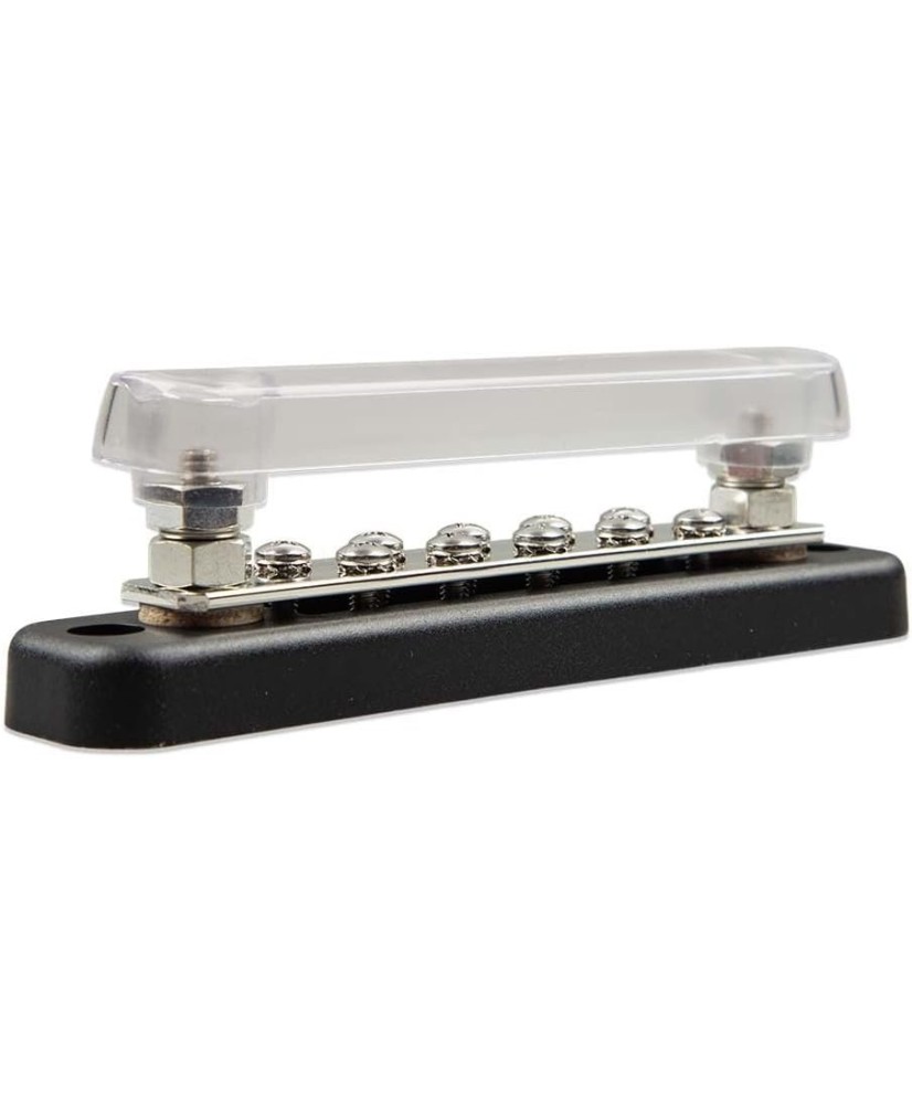 Barra collettrice 150A 2P con 10 viti e coperchio Victron Energy