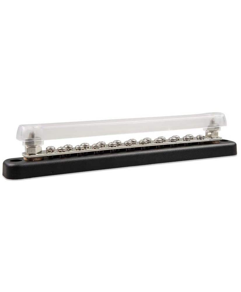 Barra collettrice 150A 2P con 20 viti e coperchio Victron Energy
