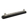 Barra colectora 150A 2P con 20 tornillos y tapa Victron Energy