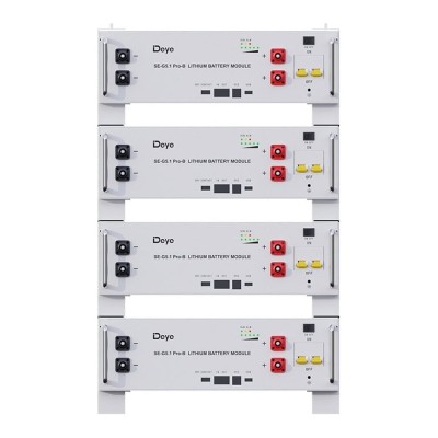 Batería Deye 5,12 kWh, 51,2 V LiFePO4, para rack, SE-G5.1 Pro-B