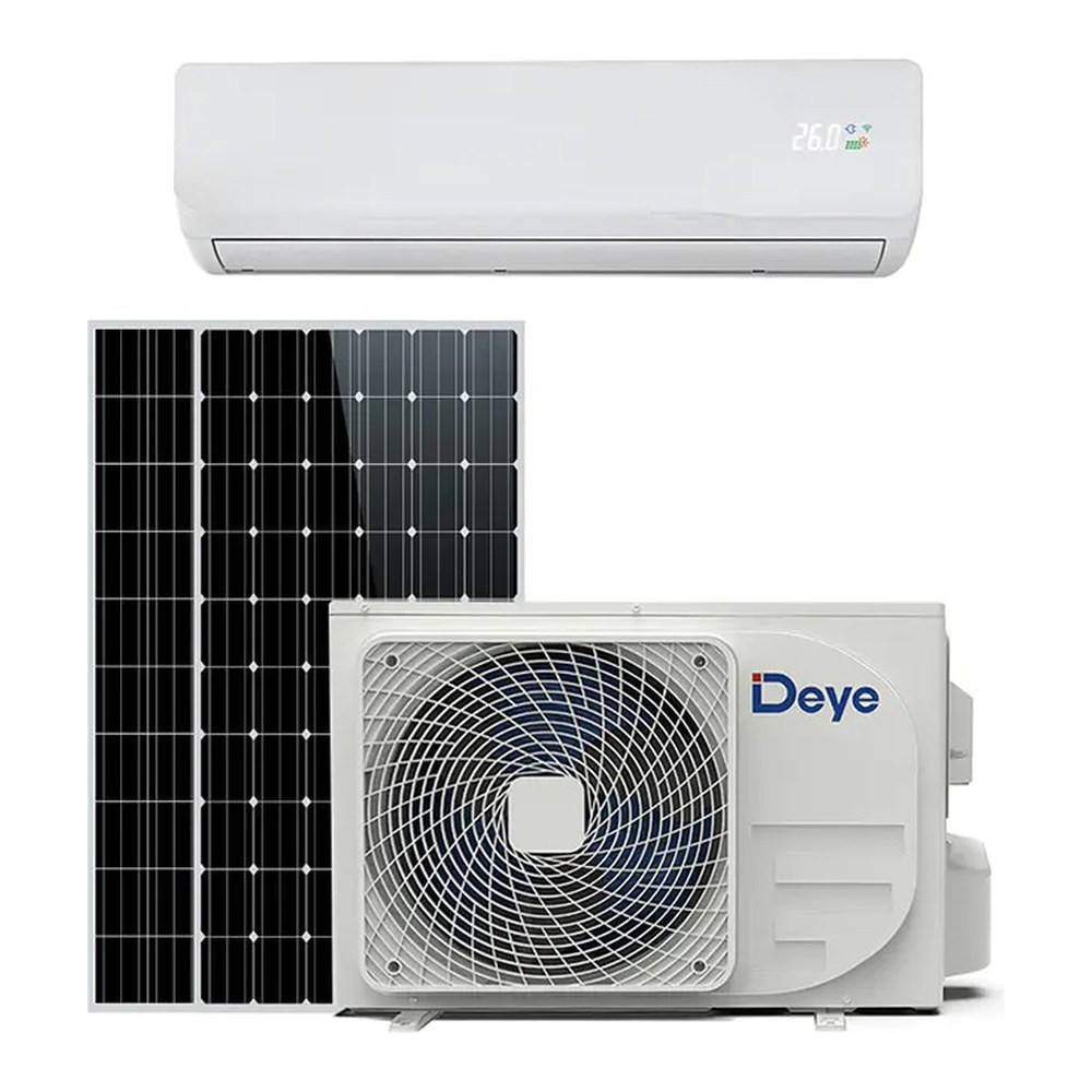 Condizionatore ibrido AC/DC Deye 18.000 BTU, monosplit a parete, DGWA1-ACDC-18K
