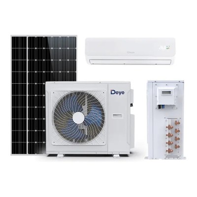 Aire acondicionado híbrido AC/DC Deye multisplit 1 a 3, hasta 27.000 BTU, DW3B1-ACDC-24KR2