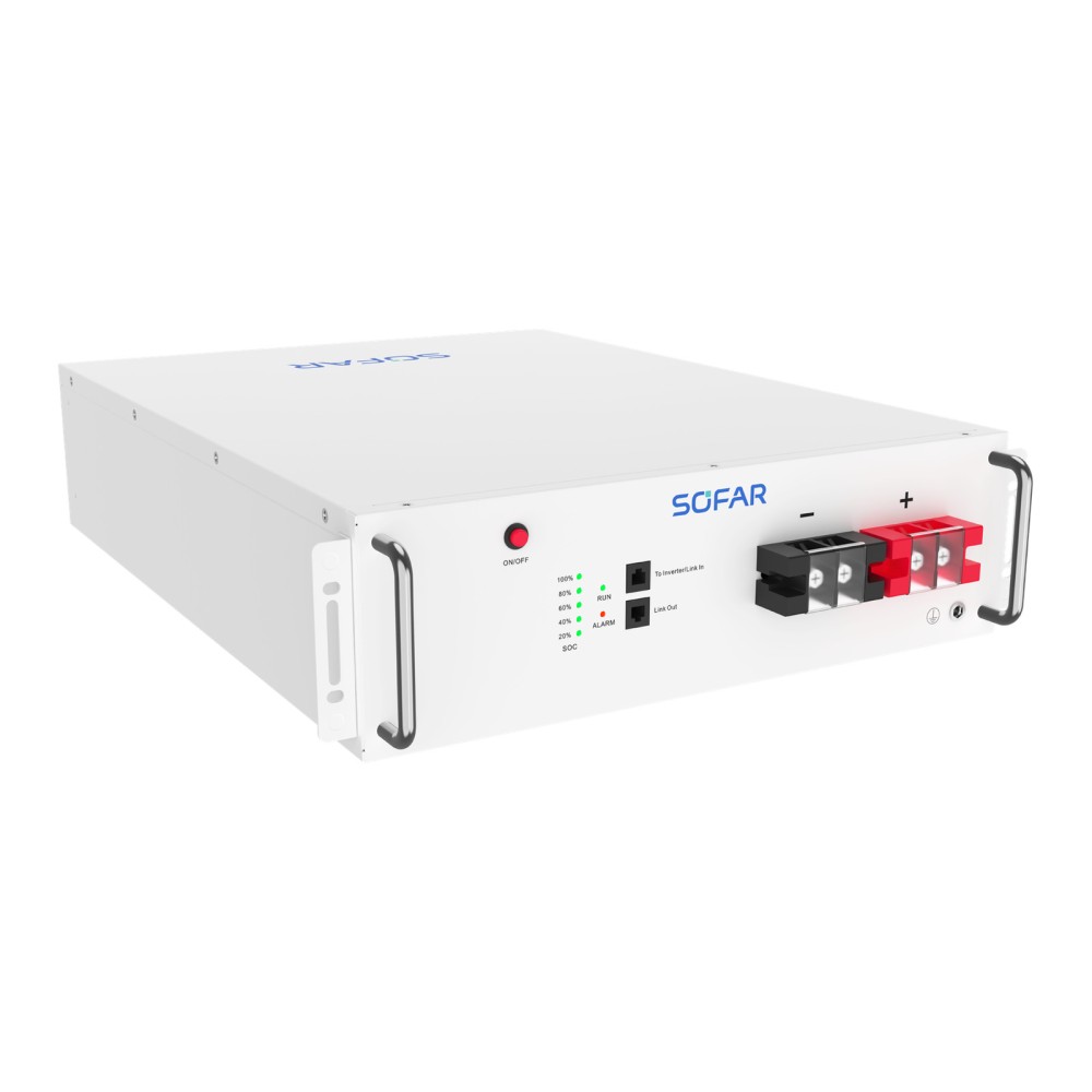 Batería SOFAR 5,12 kWh, 51,2 V LiFePO4, SF-5KWH-L1