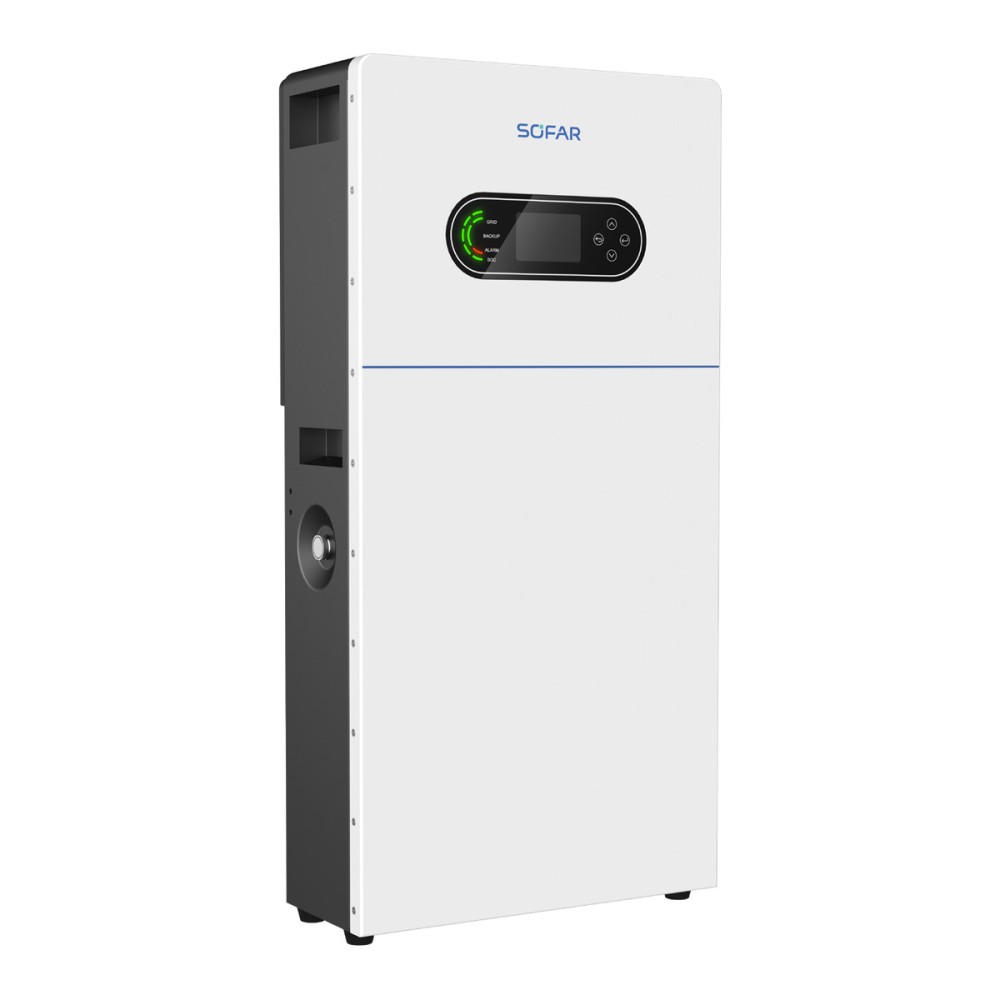 Batterie AC SOFAR 5,12 kWh, 2,5 kW, monophasé, IP66, BT5000A