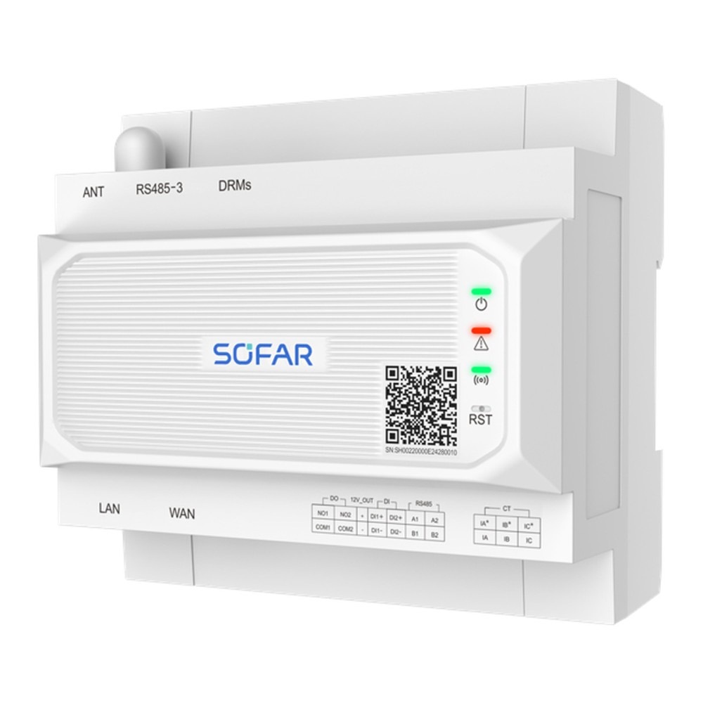 Gestionnaire d'énergie intelligent SOFAR, compteur intégré, rail DIN, SEM5000