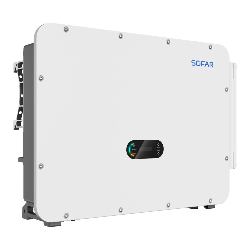 125 kW Hybrid-Wechselrichter SOFAR, dreiphasig, HV, 125KTLX-G4-ESS