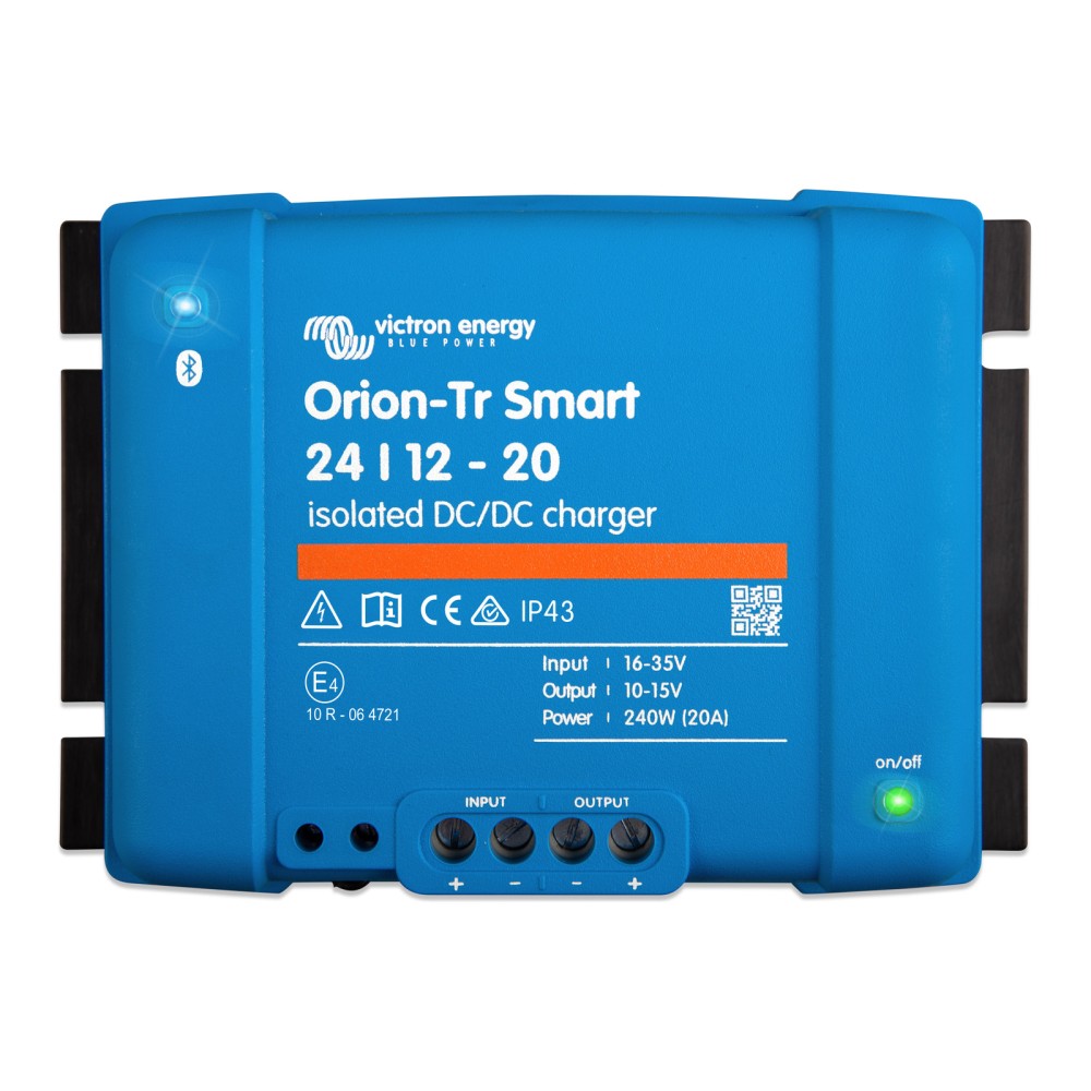 Charger Victron Orion-Tr Smart 24/12-20A isolato DC-DC