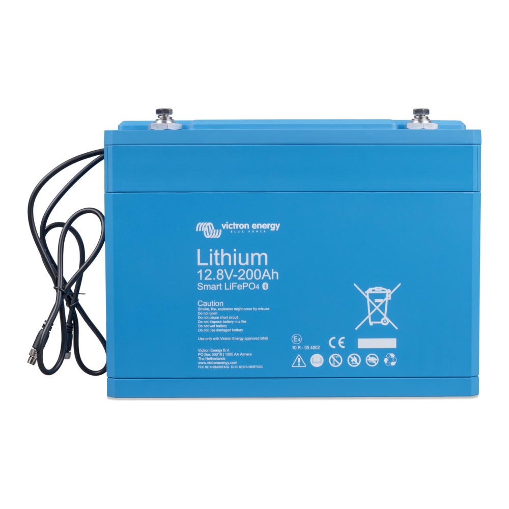 LiFePO4 Lithium Batterie 12,8V 200Ah - Smart