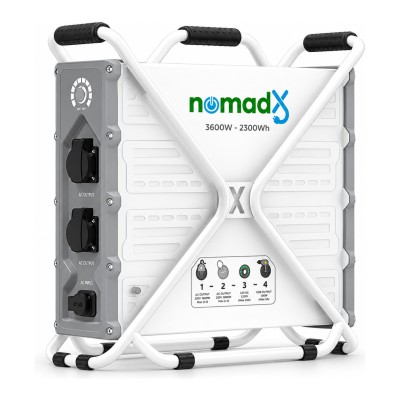 Portable battery generator KOG nomadX 3600 W, 2.3 kWh